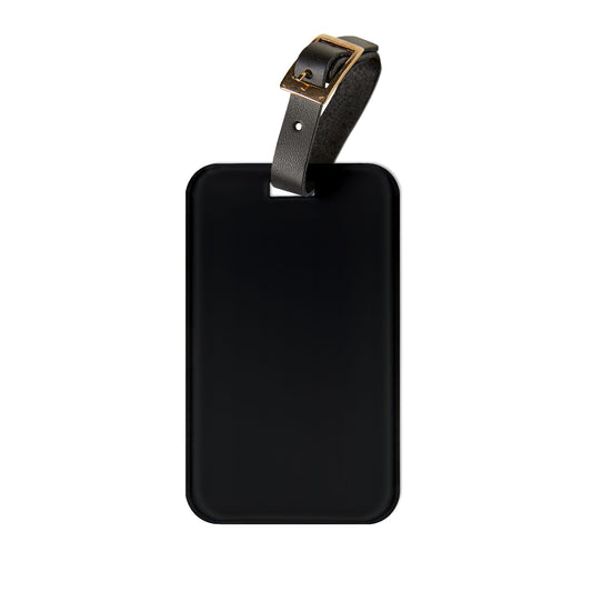 Black Luggage Tag Acrylic Travel Tag