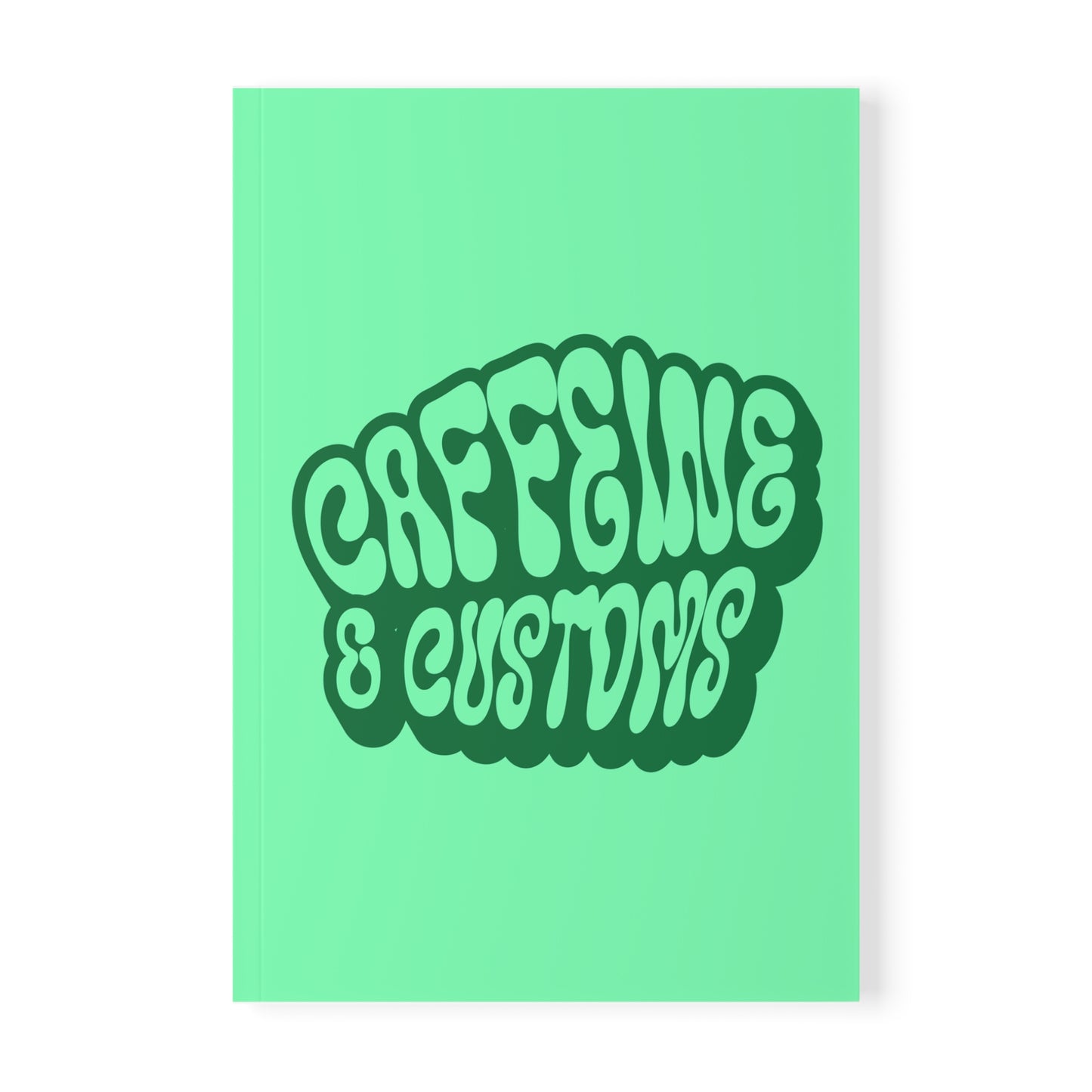 Caffeine and Customs Travel Journal A5 Softcover (EU & Europe only)