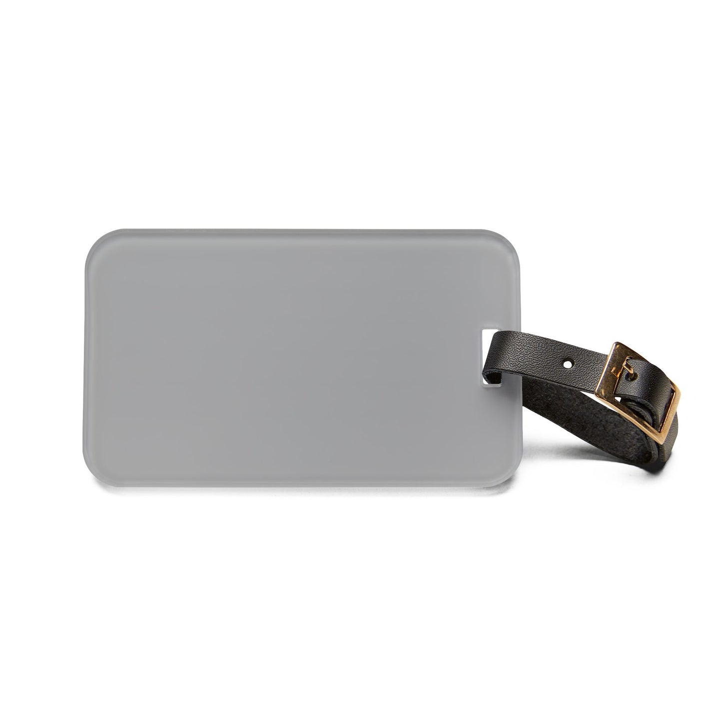 Grayscale Luggage Tag Acrylic Travel Tag