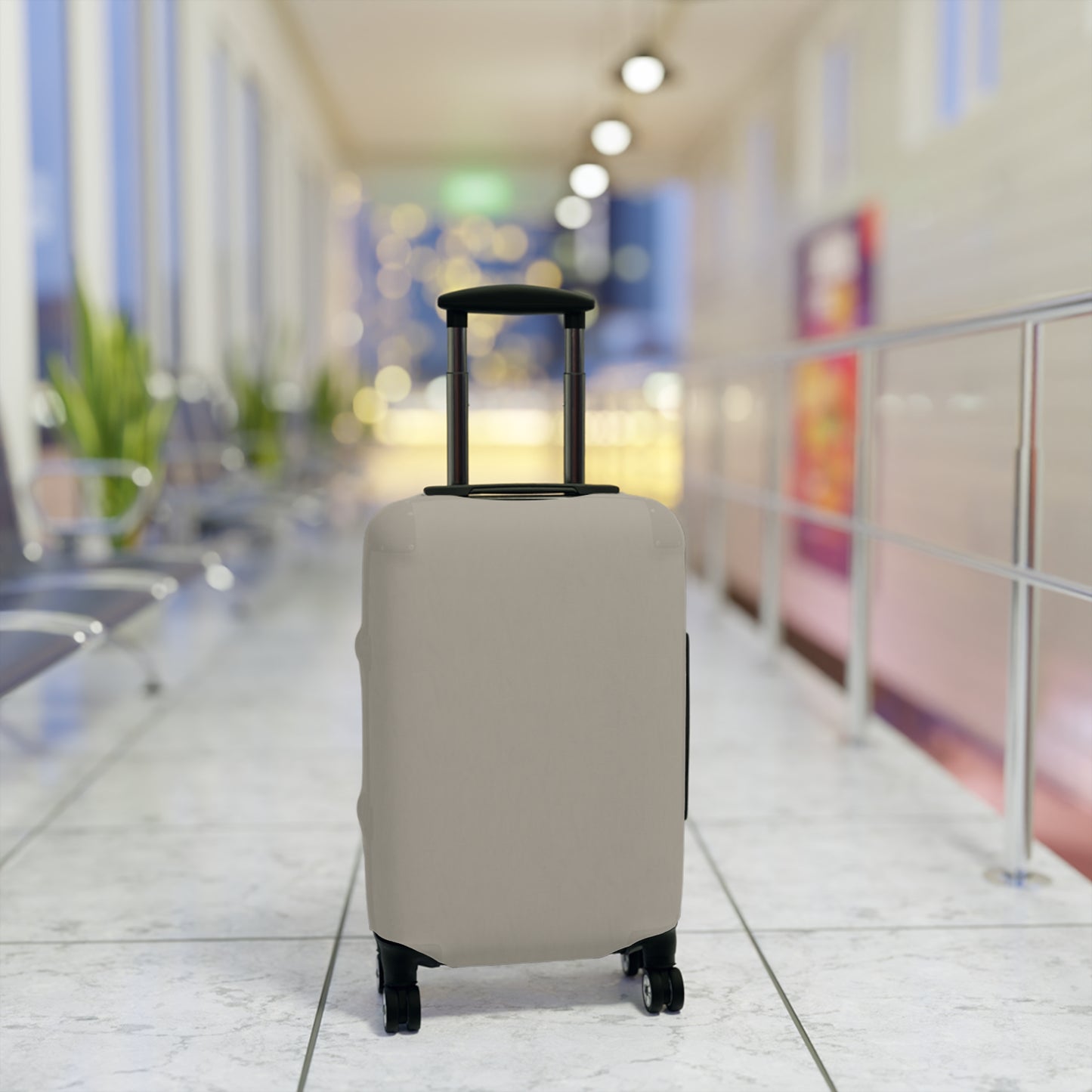 Warm Stone Luggage Cover Travel Suitcase Cover Protective Stretch Cover