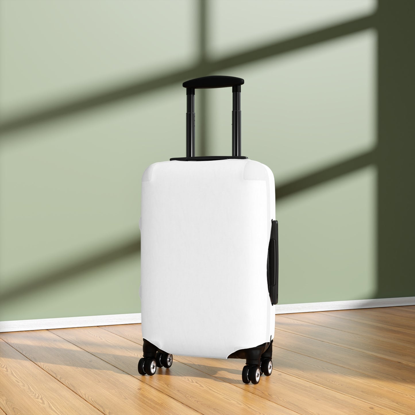 White Luggage Cover Travel Suitcase Cover Protective Stretch Cover