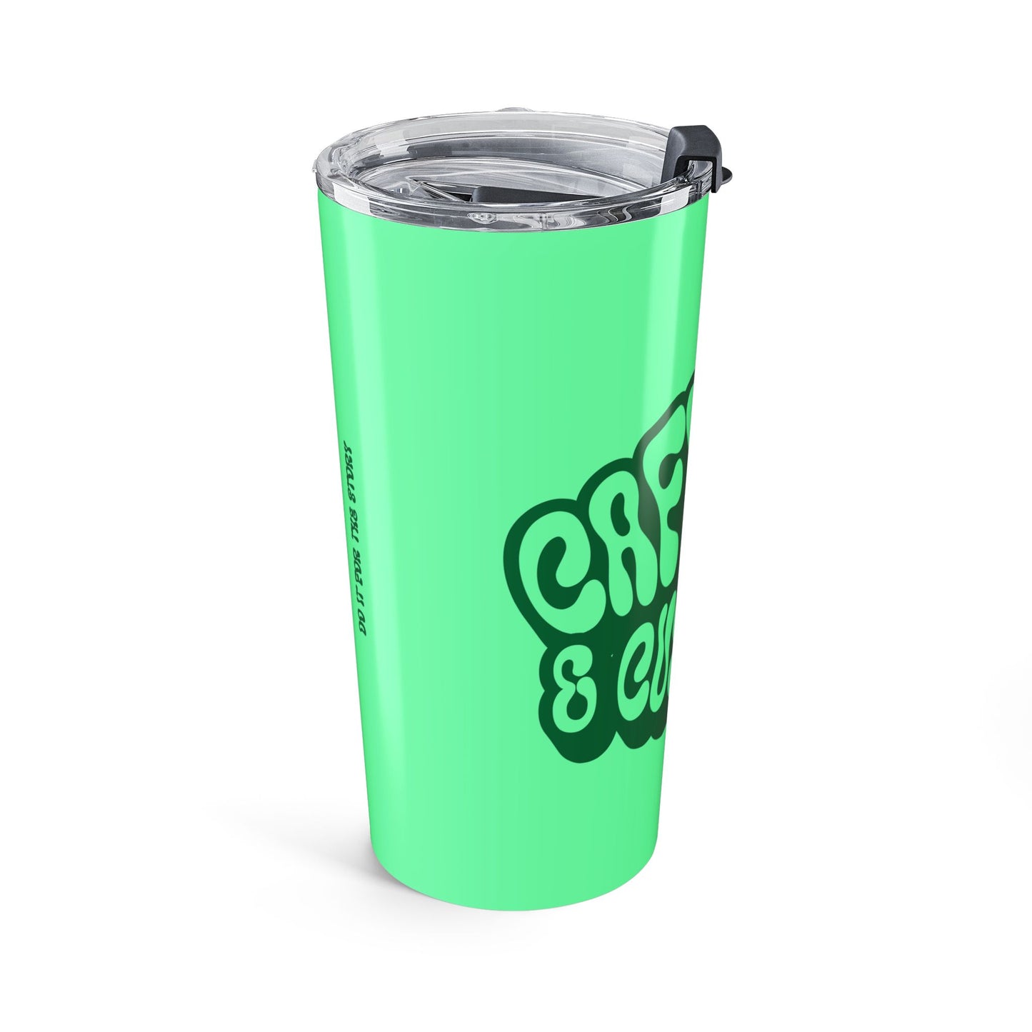 Caffeine and Customs 20 oz Travel Tumbler