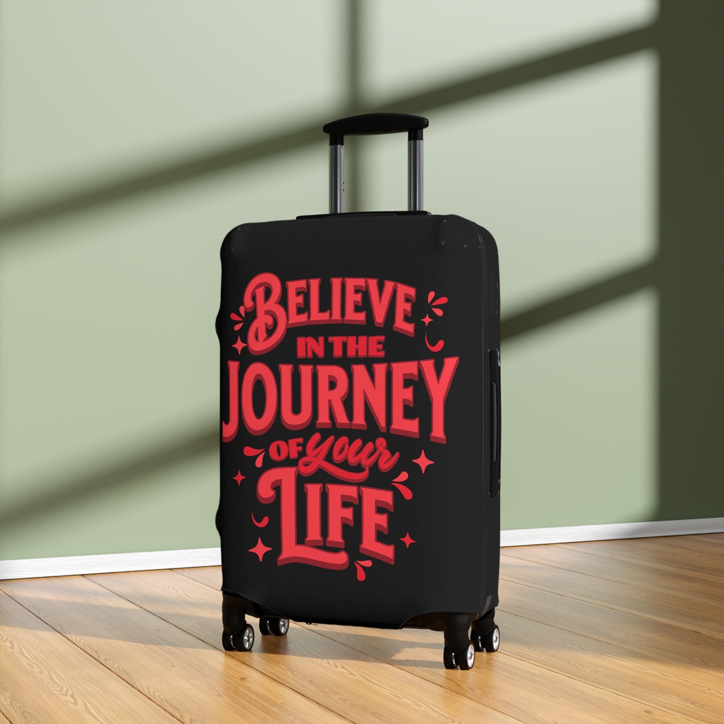 Believe In The Journey Luggage Cover Travel Suitcase Cover