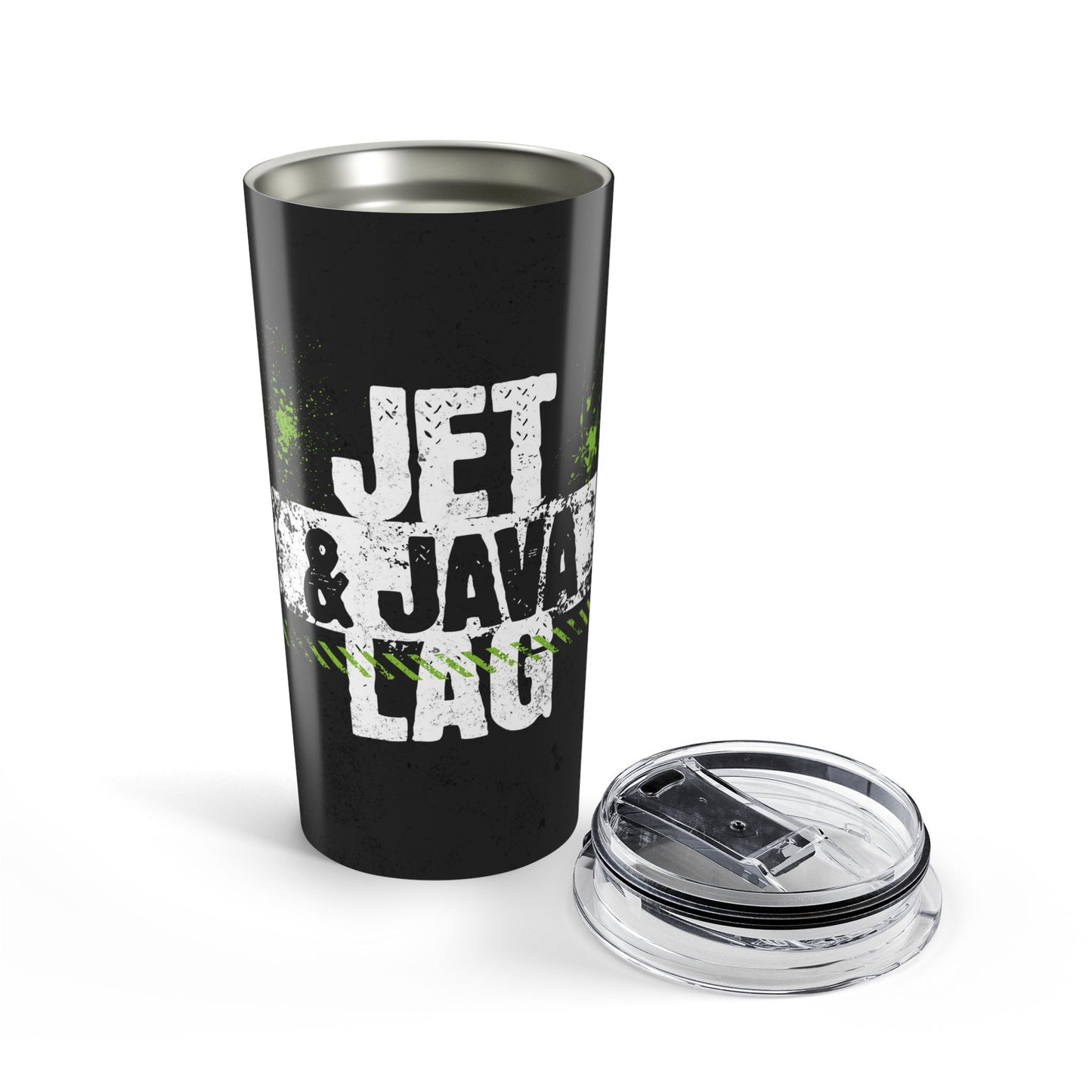 Jet Lag and Java 20oz Travel Tumbler