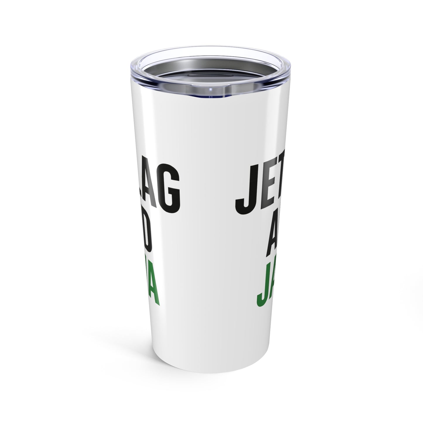Jet Lag & Java 20oz Travel Tumbler