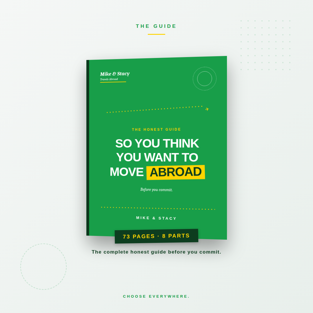 So You Think You Want to Move Abroad — The Honest Guide + Workbook + Savings Tracker (Digital)
