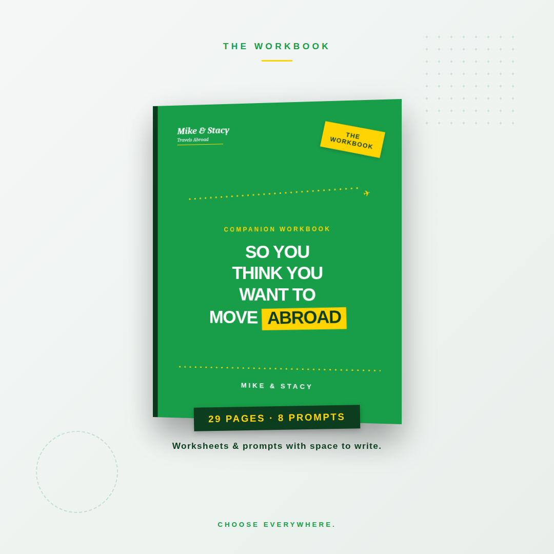 So You Think You Want to Move Abroad — The Honest Guide + Workbook + Savings Tracker (Digital)